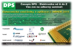 Pozvánka na odborné semináře časopisu DPS Elektronika od A do Z