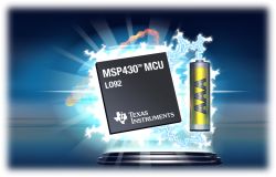 MSP430L092 - První mikrokontrolér s napájením 0,9V