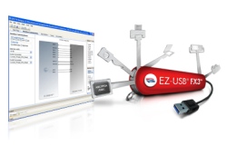 Nástroj pro konfiguraci kontrolérů USB 3.0 EZ-USB FX3