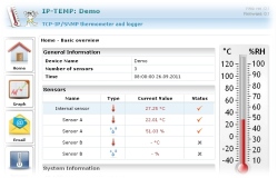 IP-TEMP: Projekt IP teploměru