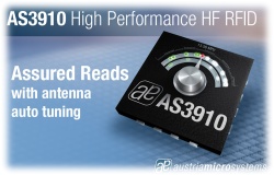 AS3910 – výkonný RFID reader