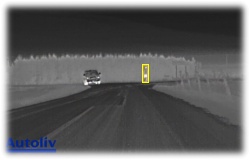 Autoliv nasazuje procesory TI pro systém nočního vidění s detekcí chodců