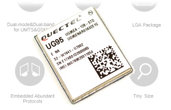 UMTS modul UG95 = spolehlivý přenos i v nepříznivých podmínkách