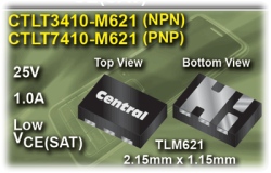 Tranzistory v provedení TLM621 s 25 mVCE