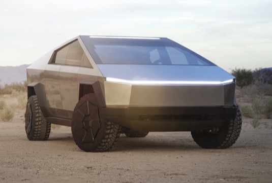 auto elektromobil pick-up Tesla Cybertruck