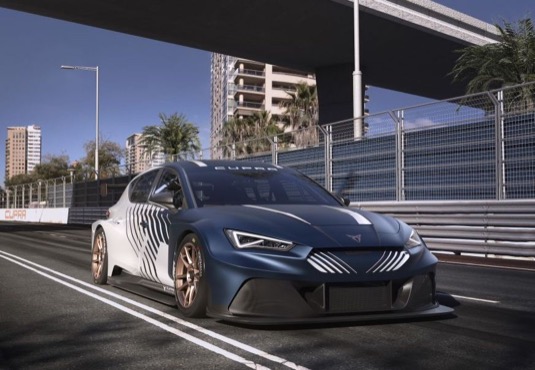 Závodní elektromobil Cupra e-Racer