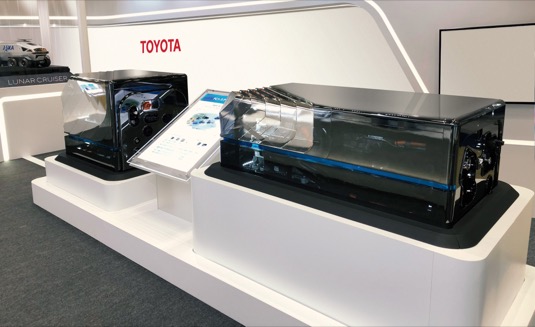Toyota se zapojila do konsorcia EU FCH2RAIL (Fuel Cell Hybrid Power Pack for Rail Applications) jako dodavatel palivových článků. 