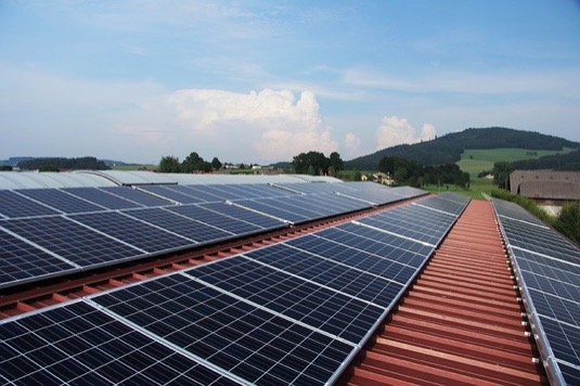 solární panely fotovoltaická elektrárna