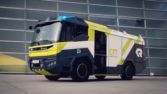 auto požární hasičský vůz Rosenbauer CFT