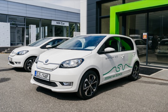 elektromobily Škoda CitigoE iV Mattoni 1873