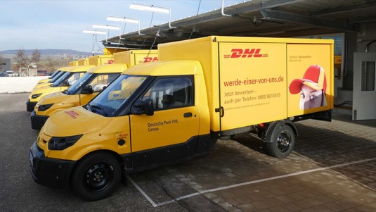 auto elektromobily flotila konec výroby StreetScooter DHL Deutsche Post
